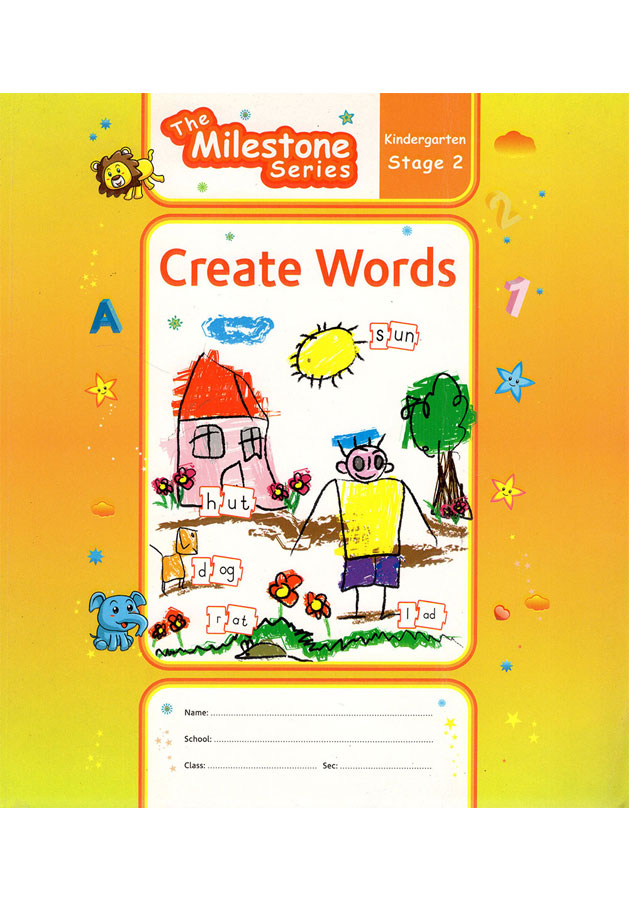 The Milestone Series: Create Words - Kindergarten (Stage 2)
