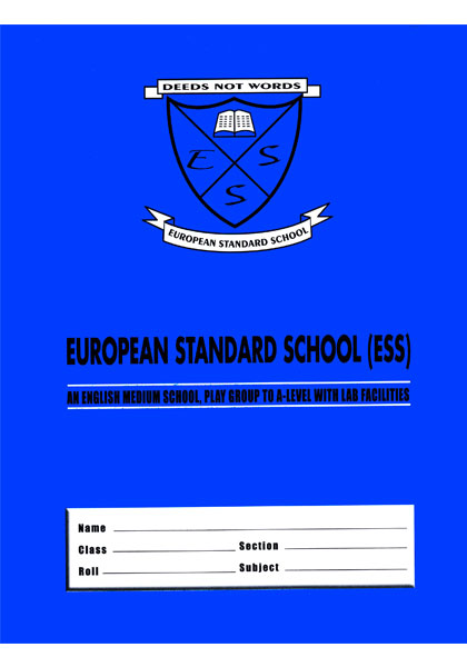 ESS Single Lined (Blue) Copy| 50 Pages