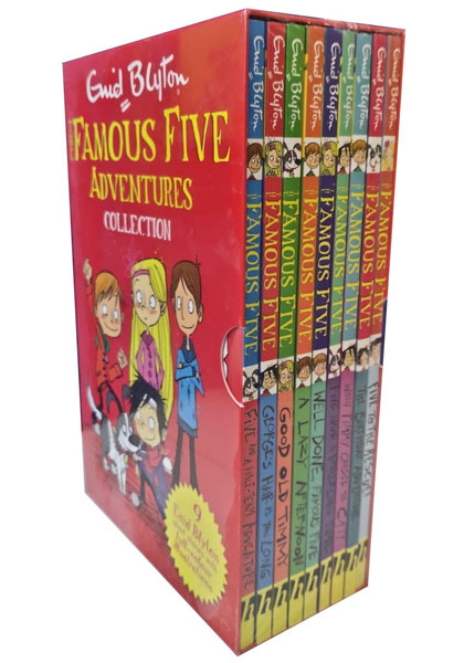 The Famous Five Adventures Collection Box Set (9 Books)