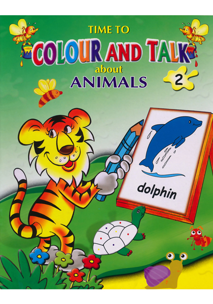 Time To Colour And Talk-2: about Animals