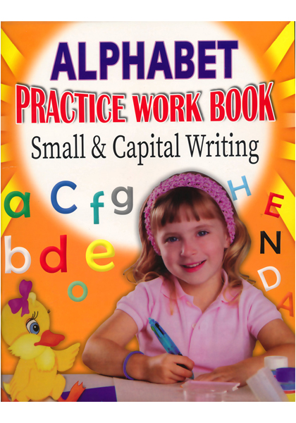 Alphabet Practice Workbook -Small & Capital Writing