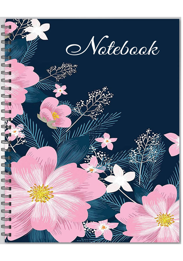 Boi Bichitra Notebook [Flower - BBNB0019] Single Line | 200 Pages (Medium)