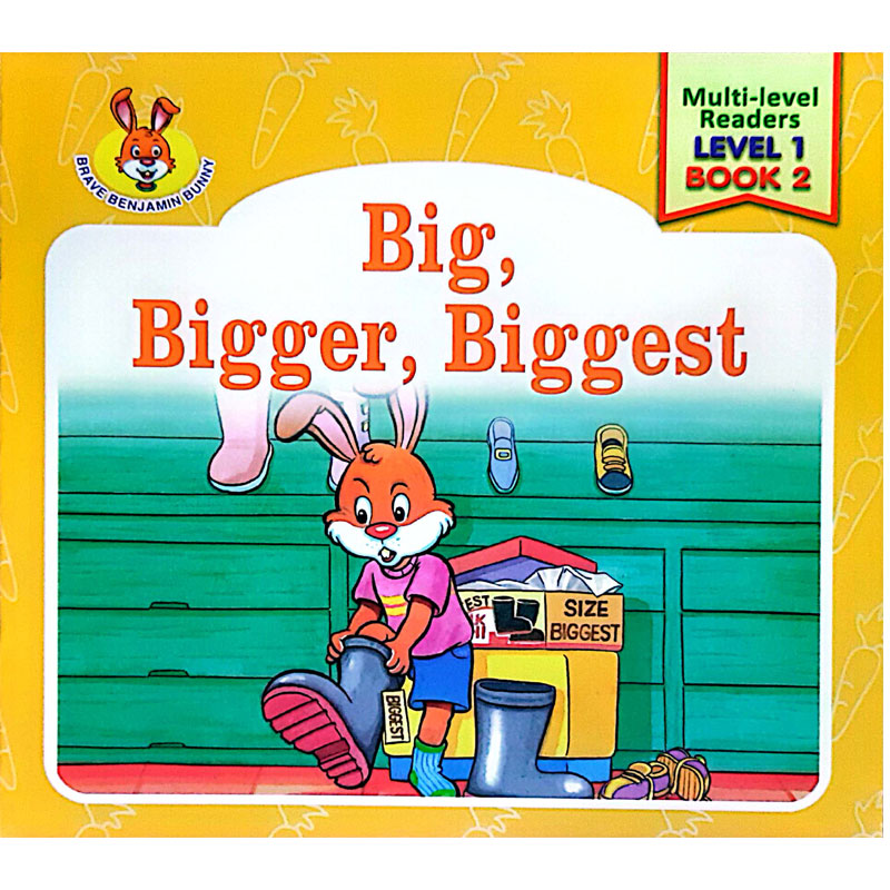 Multi-Level readers- Level 1 Book 2 -Big, Bigger, Biggest